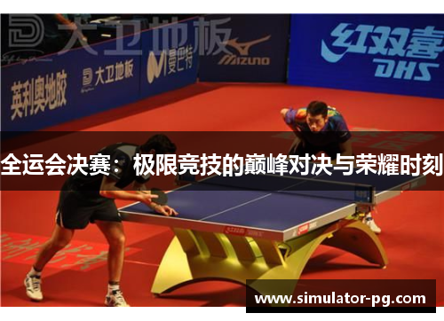 全运会决赛：极限竞技的巅峰对决与荣耀时刻