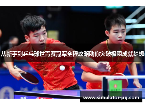 从新手到乒乓球世青赛冠军全程攻略助你突破极限成就梦想