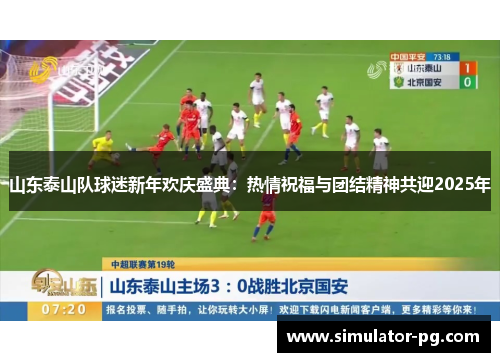 山东泰山队球迷新年欢庆盛典：热情祝福与团结精神共迎2025年