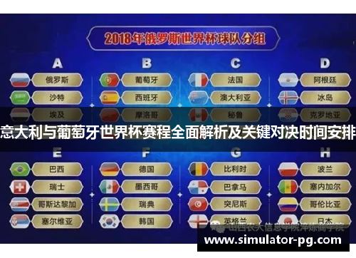 意大利与葡萄牙世界杯赛程全面解析及关键对决时间安排